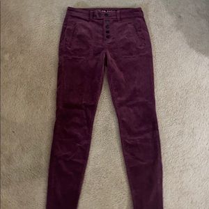 Corduroy American eagle pants